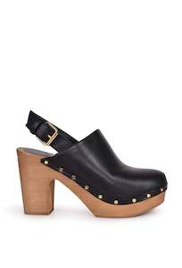 Husk TALITHA CLOG - Black