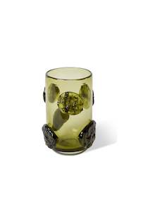 Homewares: Husk Mansa Vase - Green