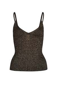 Husk Lurex Knit - Black