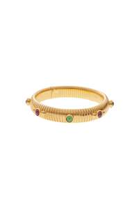 Ben Amun Snake Bangle - Gold