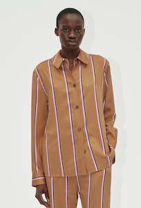 Stine Goya: Stine Goya Stripe Shirt - Stripe