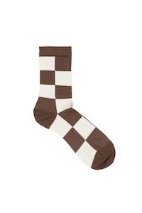 Stine Goya: Stine Goya Iggy Socks - Chocolate