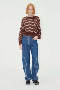 Stine Goya Dirch Knit - Chocolate