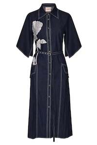 Lovebirds Minster Dress - Indigo