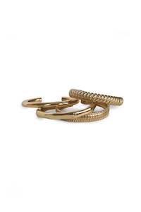 Keep Your Cool: Sita Nevado Paca Bangles - Gold