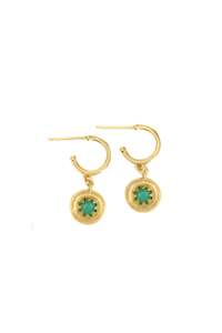 Temple Of The Sun Cora Earring - Gold