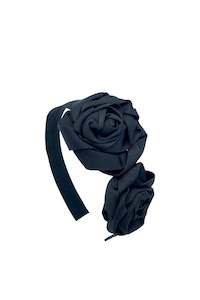 Jennifer Ouellette: Jennifer Ouellette Rosa Headband - Black