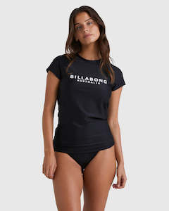 Women's Swimwear: Billabong Society Short Sleeve Sunshirt