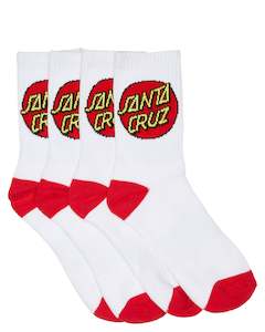 Footwear: Santa Cruz Youth Crew Socks