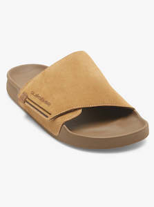 Footwear: Quiksilver Rivi Suede Sandals