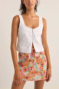 Rhythm Brighton Button Front Top