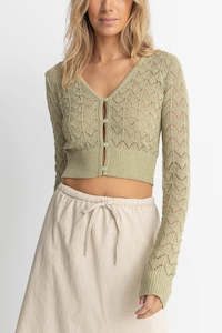 Womens Knitwear: Rhythm Akoia Knit