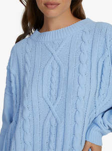 Womens Knitwear: Roxy Missing The Waves Long Sleeve Jumper