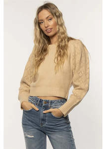 Amuse Society Noha Long Sleeve Sweater