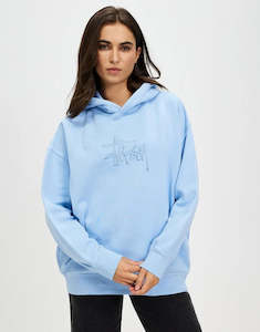 Womens Hoodies Sweats: Stussy Graffiti EMB OS Hood