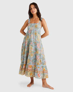 Billabong Lost Cove Shine On Midi Dress