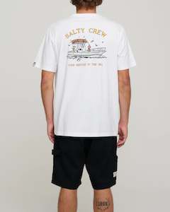 Salty Crew Fish On Standard SS Tee