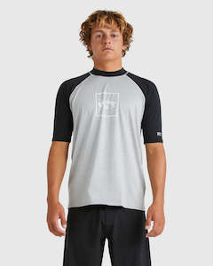 Mens Clothing: Billabong Boxed Arch Short Sleeve Rash Vest