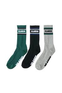 X-Large 91 Stripe Sock 3Pack