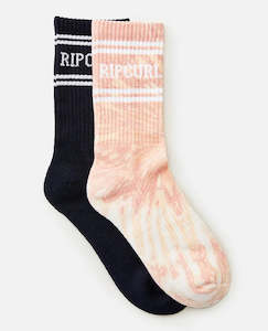 Ripcurl Run Swim Surf Sock 2 Pack