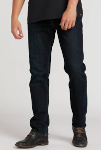 Mens Jeans: Volcom Solver Modern Straight Vintage Blue