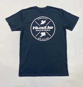 Hustle Youth Tee- Petrol