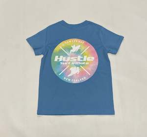 Hustle Tee Pastel Tiedye youth