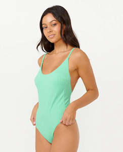 Womens Swimwear: Ripcurl Premium Surf Cheeky 1 Piece