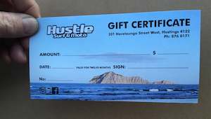 Hustle Physical Gift Voucher