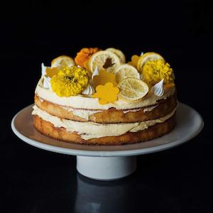 Lemon poppy seed and meringue cake - Hyatt Pantry Restaurant - Wynyard Quarter, …