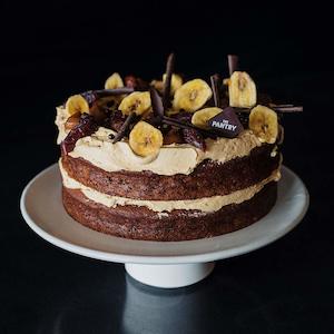 Sticky date banana and caramel cake - Hyatt Pantry Restaurant - Wynyard Quarter,…