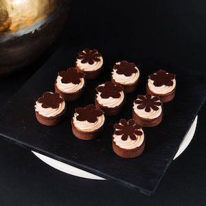 Mini Chocolate Tarts - Hyatt Pantry Restaurant - Wynyard Quarter, Auckland - Cof…