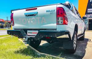 Rockarmor Elite Steel Rear Step Towbar To Suit Toyota Hilux N80 2015-08/20 To Current