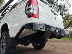 Rockarmor ELite Steel Rear Step / Towbar To Suit Mitsubishi Triton MR 2019+ GLX/…