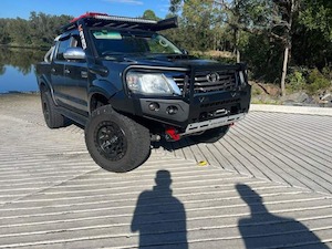 Rockarmor GT Hooped Steel Bull Bar to suit Toyota Hilux 2005 - 2014  Bar Replacement