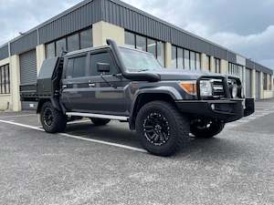 79 series landcruiser 5" Stainless Snorkel