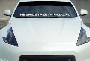 Motor accessory: Hybrid Window Banners