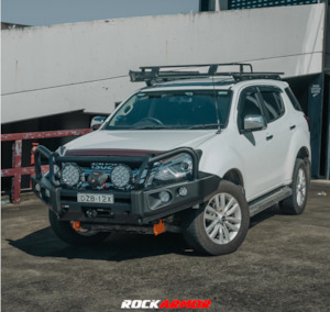 ROCKARMOR ELITE STEEL BULLBAR TO SUIT ISUZU DMAX 2017-2020 (Bar Replacement Eyebrows)