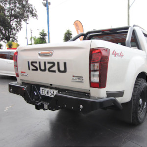 Rockamor Elite Steel Rear Step / Towbar To Suit Isuzu D-max 2012-2020