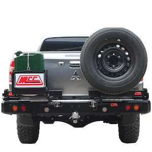 MCC 022-02 Rear Bar with 1 Wheel Carrier and 1 Jerry Can Holder