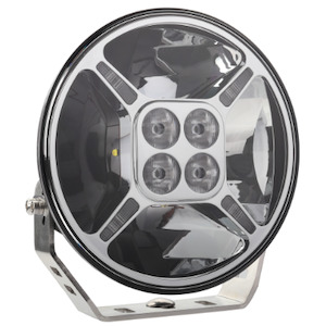 7" RND LED DRIVING LAMP DRIVNG BEAM 9-36V 60W CHRME 6,000Lms