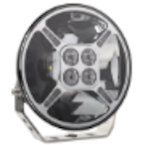 9" RND LED DRIVING LAMP DRIVNG BEAM 9-36V 120W CHR 12,000Lms