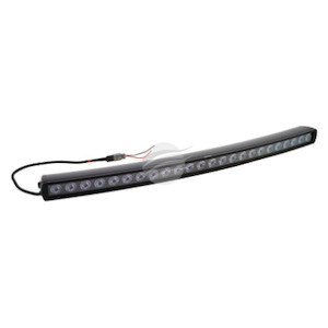 24 LED DRVNG LMP CURVD LGHTBAR FLOOD BEAM 30Deg 9-36V 240Watt