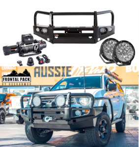 ROCKARMOR PREMIUM BULLBAR FRONTAL COMBO TO SUIT MITSUBISHI TRITON MN-ML 2006-2015