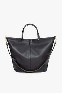 General: Hartley Reversible Tote | Black & Khaki