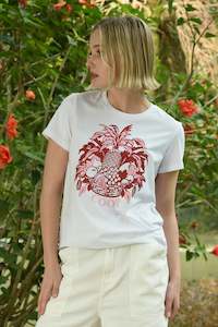 Womenswear: Acting Fruity T-Shirt | White