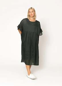 Reina Dress | Dark Green