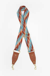 Bag Strap | Tan Chevron