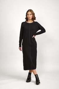 Alex Dress | Black/Charcoal