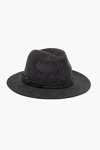 Jackson Fedora | Charcoal